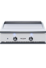 Delta Heat Delta Heat 32-Inch Built-In Natural Gas Teppanyaki Griddle - White Control Panel - DHTG32-WL