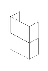 Tradewind Trade-Wind T-Shaped Outdoor BBQ Wall Hood Duct Cover For 10 Ft Ceilings - TDC7200-10 Tradewind Trade-Wind T-Shaped Outdoor BBQ Wall Hood Duct Cover For 10 Ft Ceilings - TDC7200-10