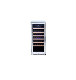 TrueFlame TrueFlame 15" Outdoor Rated Dual Zone Wine Cooler - AMD-RFR-15W