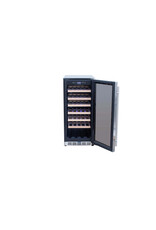 TrueFlame TrueFlame 15" Outdoor Rated Dual Zone Wine Cooler - AMD-RFR-15W