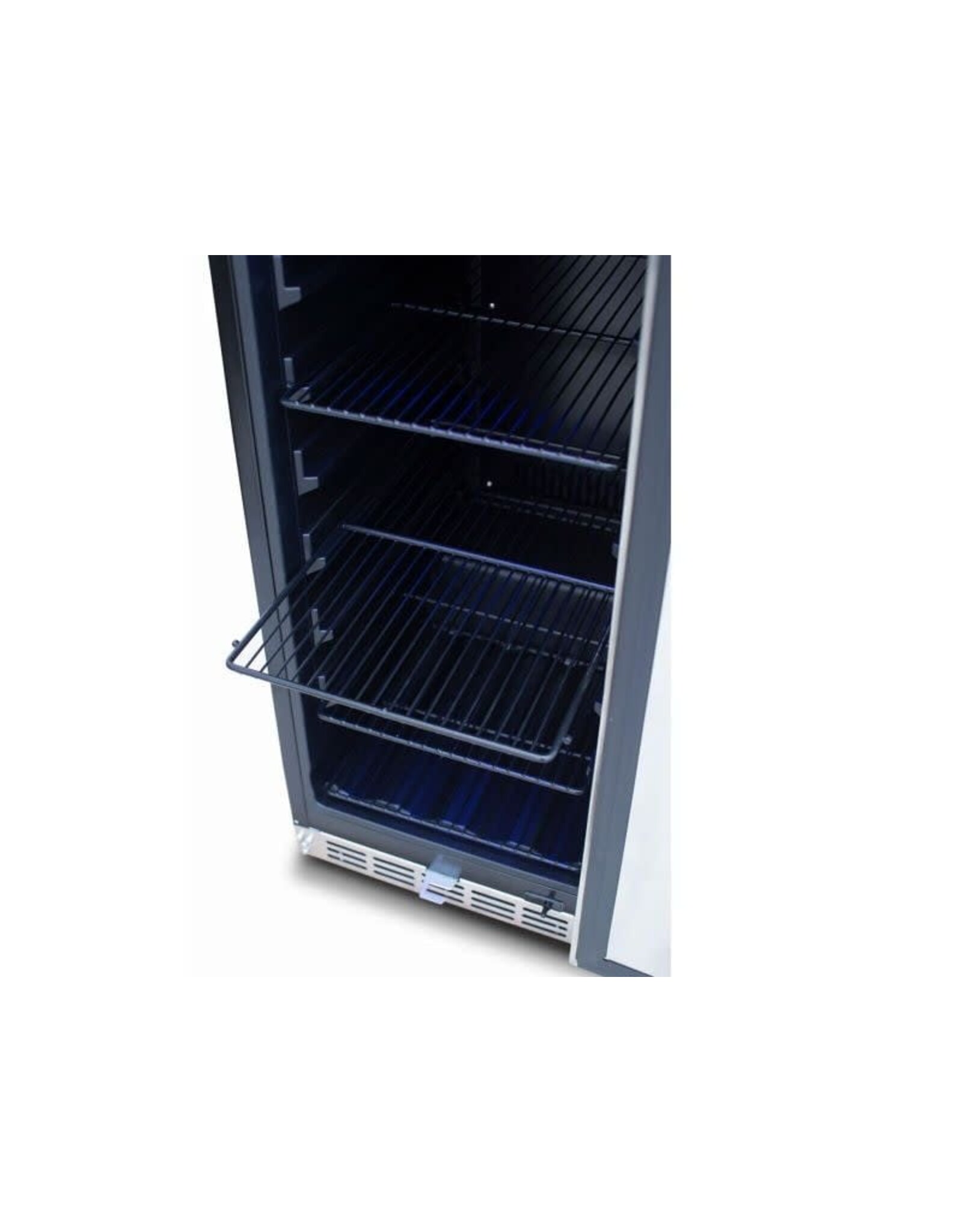 TrueFlame TrueFlame 15" Outdoor Rated Refrigerator with Glass Door and Stainless Steel Handle - AMD-RFR-15G
