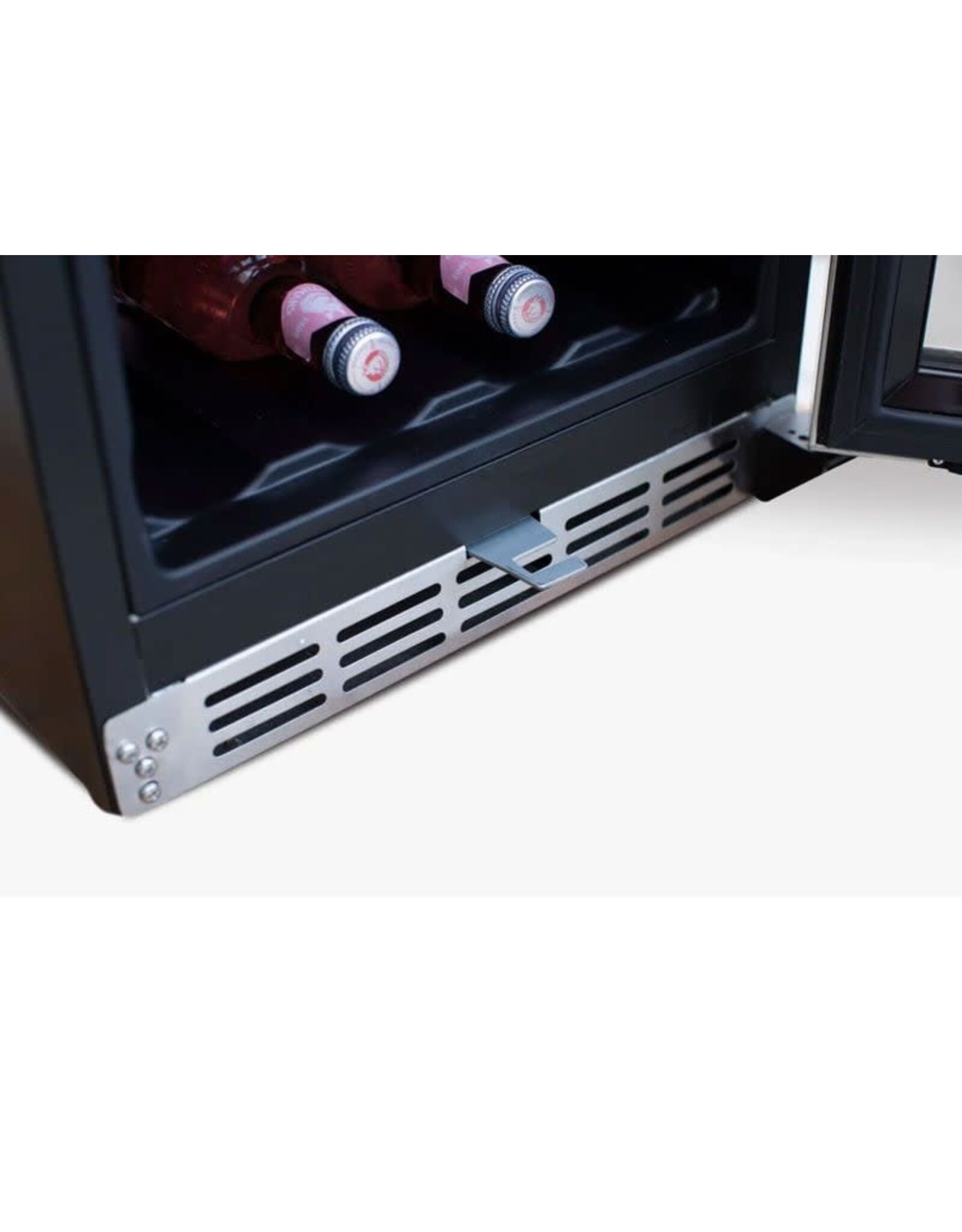 TrueFlame TrueFlame 15" Outdoor Rated Refrigerator with Glass Door and Stainless Steel Handle - AMD-RFR-15G