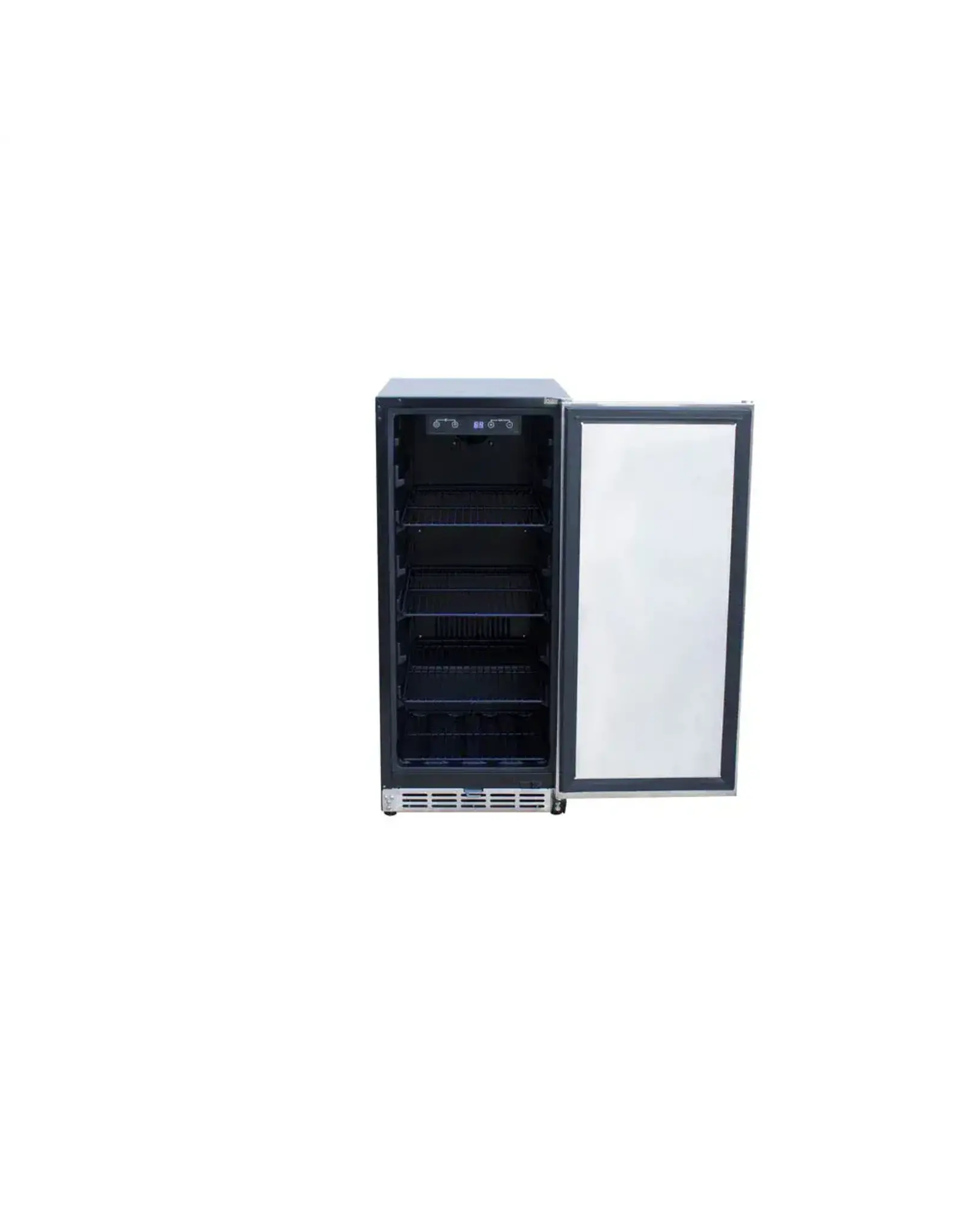 TrueFlame TrueFlame 15" Outdoor Rated Refrigerator with Stainless Steel Door and Handle - AMD-RFR-15S