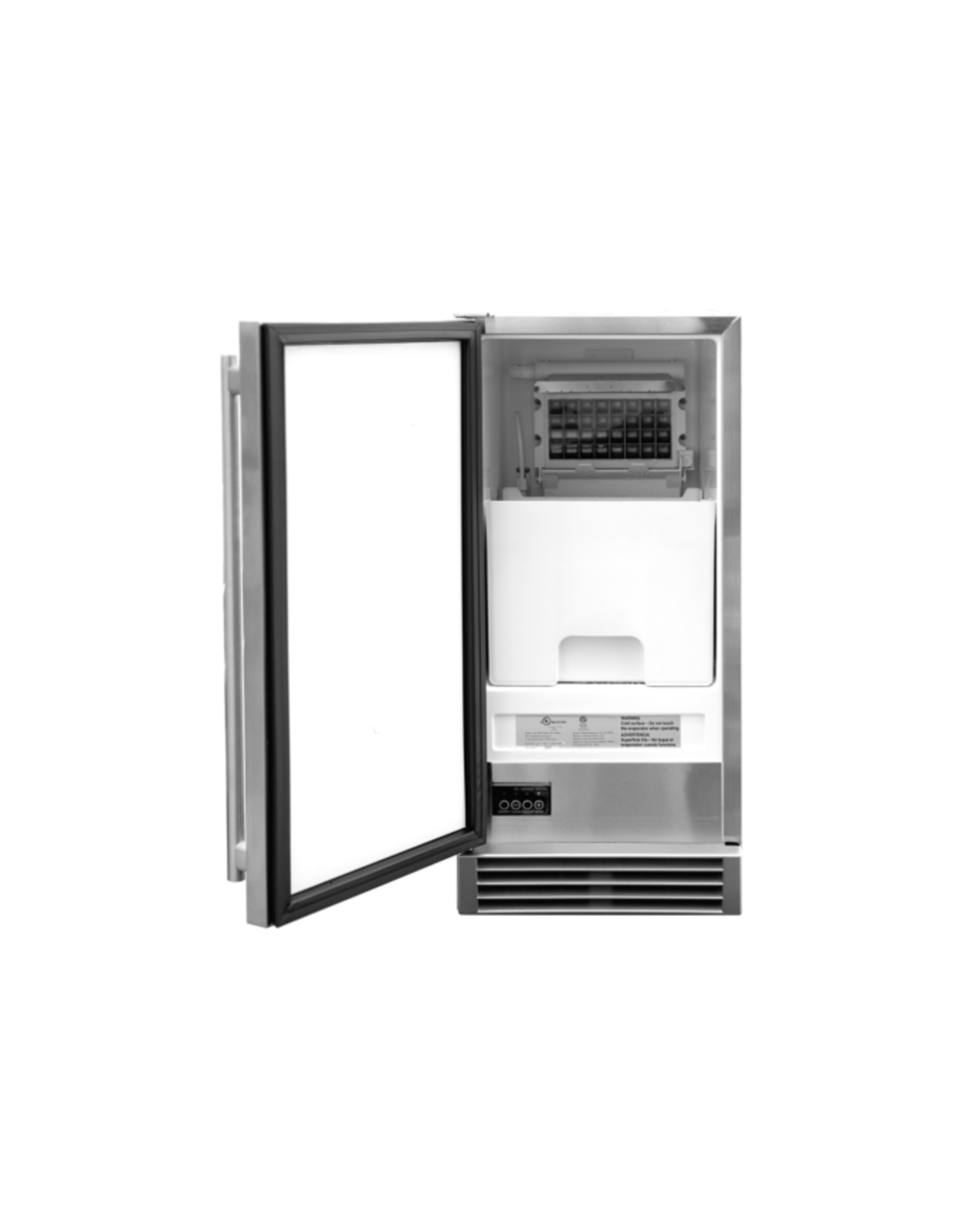 TrueFlame TrueFlame 15" UL Outdoor Rated Ice Maker w/Stainless Door - 50 lb. Capacity - TF-IM-15