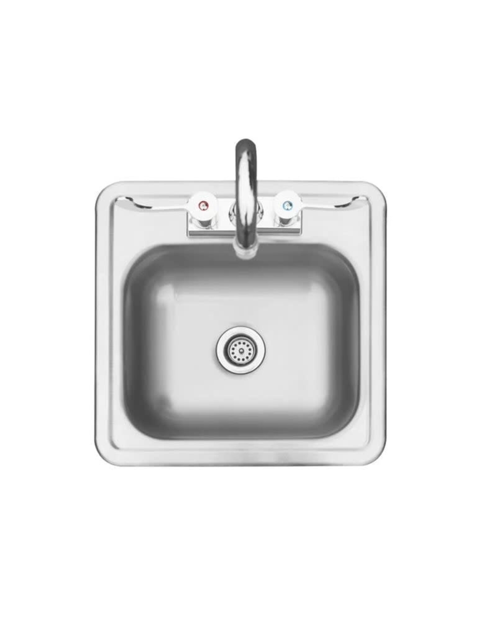 TrueFlame TrueFlame 15" x 15" Drop-in Sink - TF-NK-15D