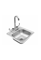TrueFlame TrueFlame 15" x 15" Drop-in Sink - TF-NK-15D