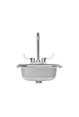 TrueFlame TrueFlame 15" x 15" Drop-in Sink - TF-NK-15D