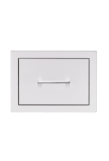 TrueFlame TrueFlame 17-Inch Stainless Steel Flush Mount Single Access Drawer - TF-DR1-17-A