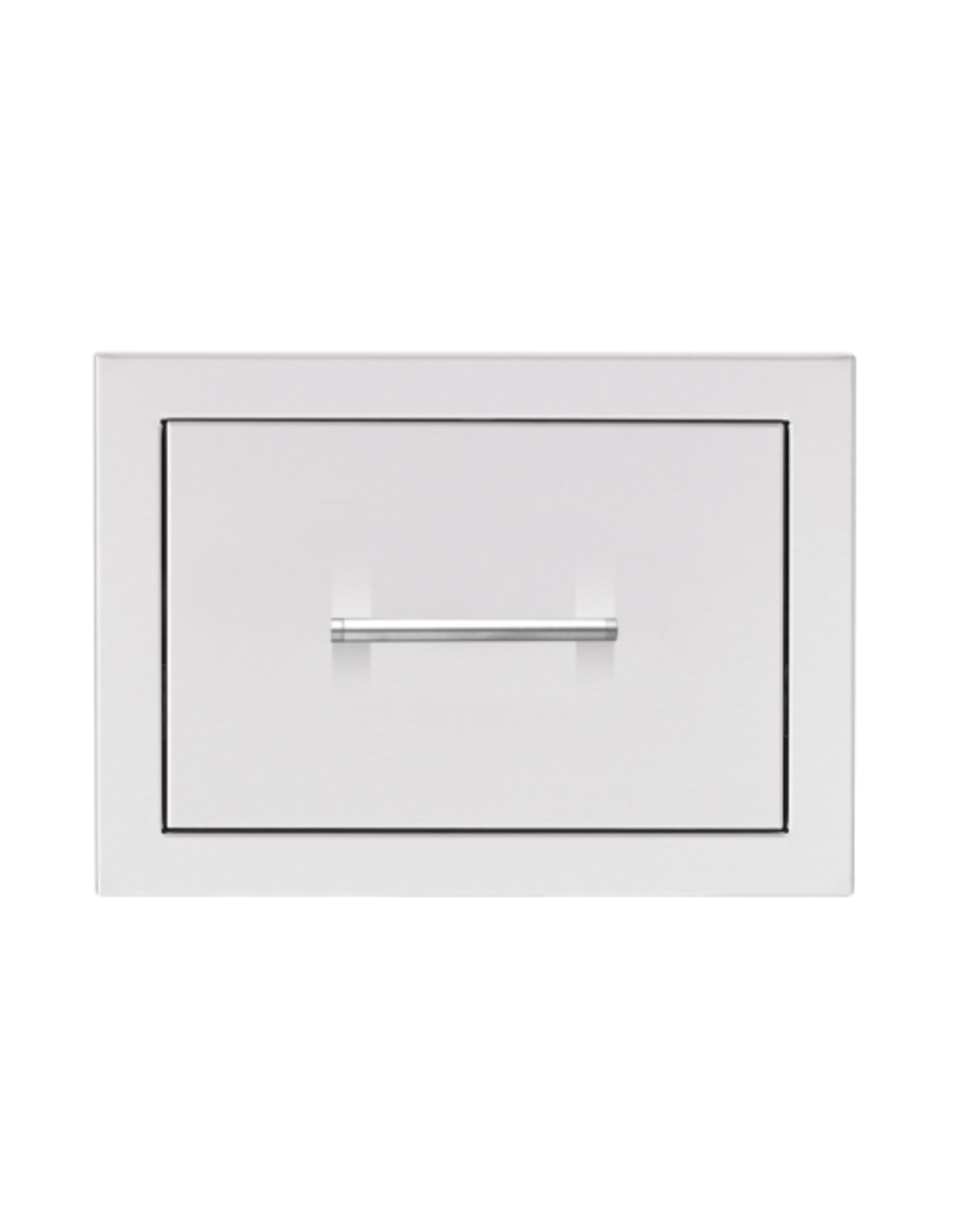 TrueFlame TrueFlame 17-Inch Stainless Steel Flush Mount Single Access Drawer - TF-DR1-17-A