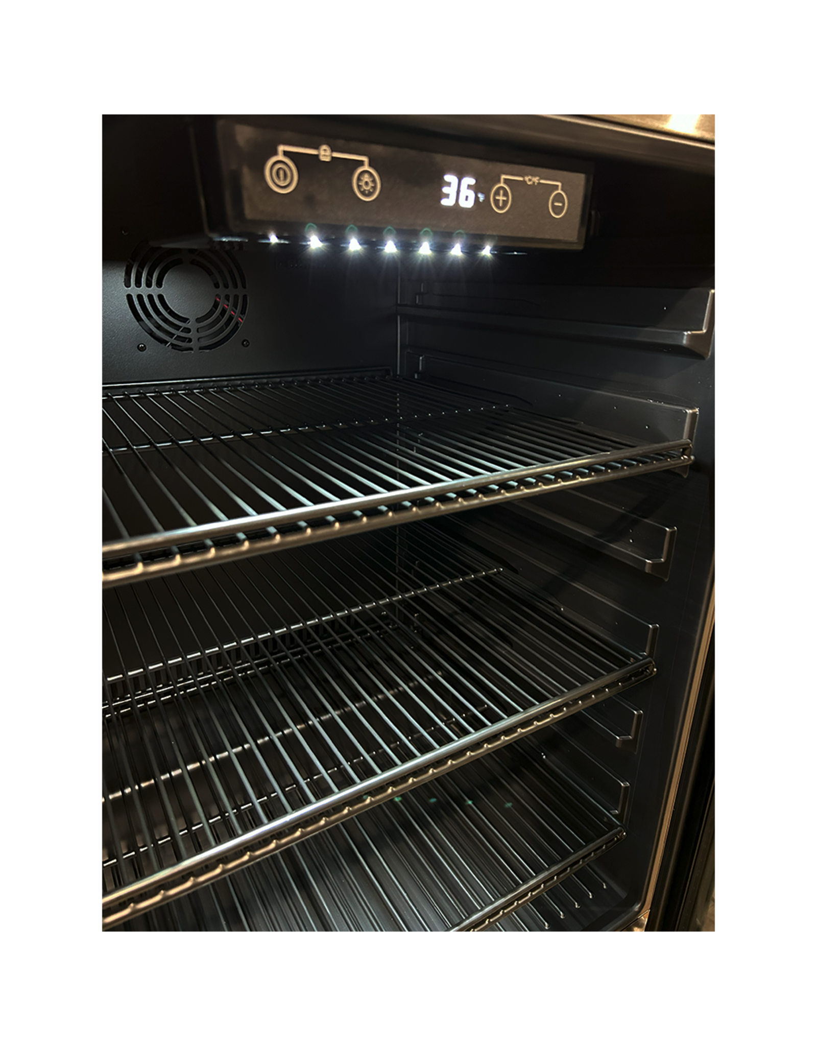Renaissance Cooking Systems Renaissance Cooking Systems UL Rated Refrigerator Glass Window Reversible Door Top Handle - REFR2D