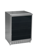 Renaissance Cooking Systems Renaissance Refrigerator - Stainless - 5.01 Cu Ft. - UL Rated - Reversible Glass Door - REFR2D