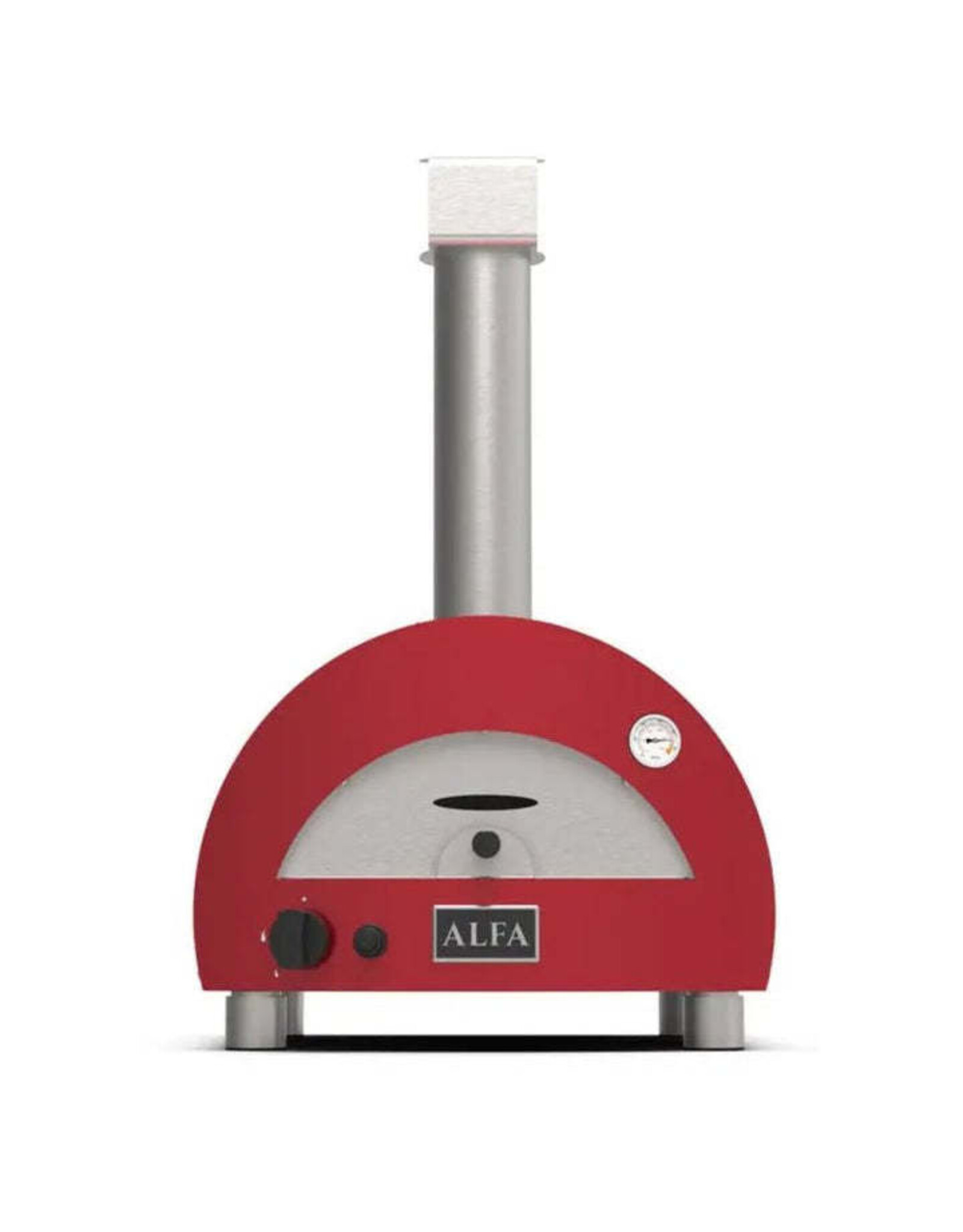 Alfa Pizza Ovens Alfa Portable Gas LP Only -Antique Red - FXMD-PT-GROA-U