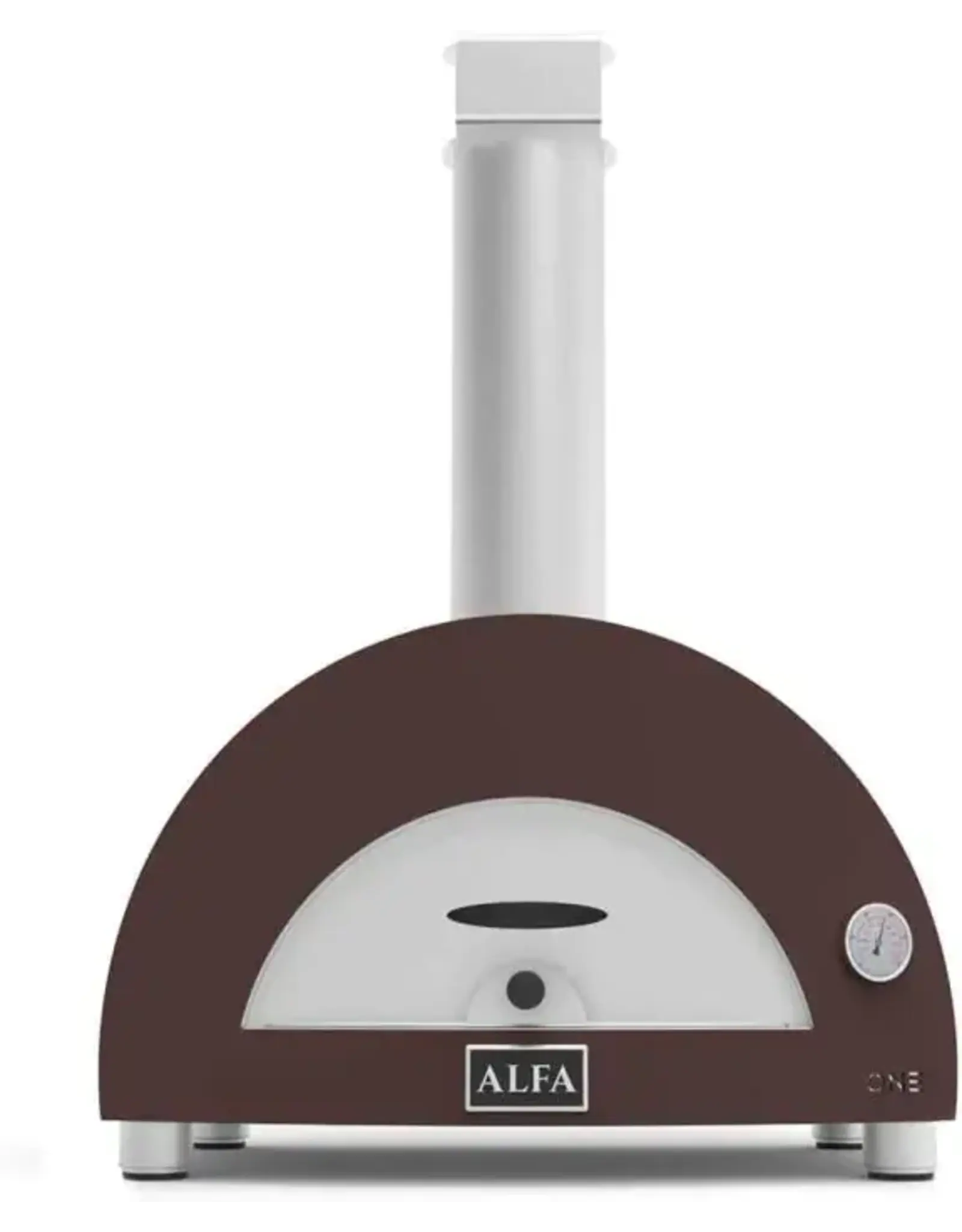 Alfa Pizza Ovens Alfa Moderno 1 Pizze Countertop Natural Gas Pizza Oven Copper - FXMD-1P-MRAM-U