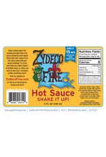 Zydeco Fire Zydeco Fire Hot Sauce (5 oz.) - 95314