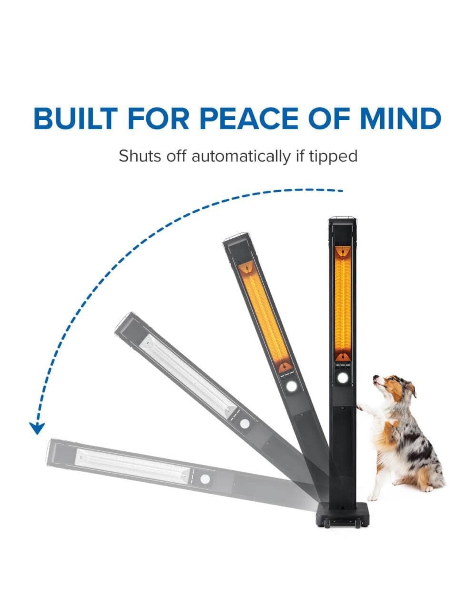 Napoleon Napoleon Freestand Electric Outdoor Heater 80in - NEOFV80IH