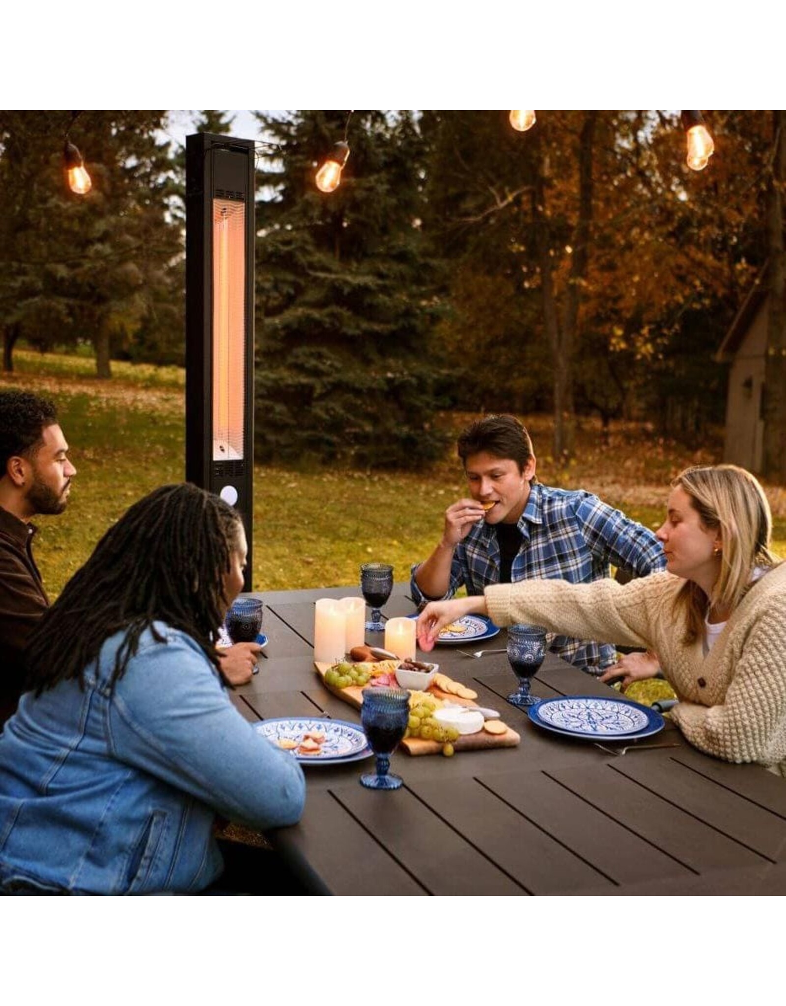 Napoleon Napoleon  Phantom Freestanding Electric Outdoor Infrared Heater - NEOFV80IH
