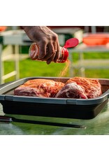 Drip EZ Drip EZ BBQ Prep Tub w/ Locking Lid - Black/Grey - TUBV2-XL-1-BL Drip EZ Drip EZ BBQ Prep Tub w/ Locking Lid - Black/Grey - TUBV2-XL-1-BL