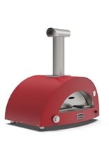 Alfa Pizza Ovens Alfa 2 Pizze - Wood - Antique Red - FXMD-2P-LROA