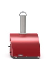 Alfa Pizza Ovens Alfa 2 Pizze - Wood - Antique Red - FXMD-2P-LROA