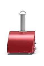 Alfa Pizza Ovens Alfa 2 Pizze - Wood - Antique Red - FXMD-2P-LROA