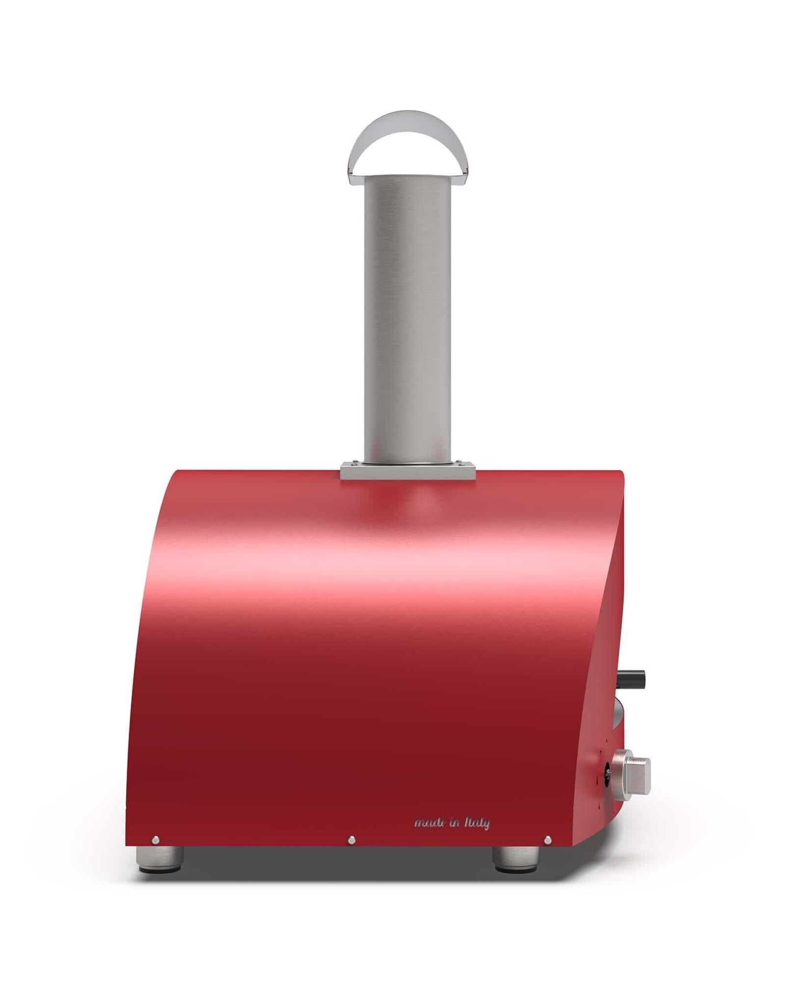 Alfa Pizza Ovens Alfa Moderno 2 Pizze Outdoor Wood Pizza Oven - Antique Red - FXMD-2P-LROA