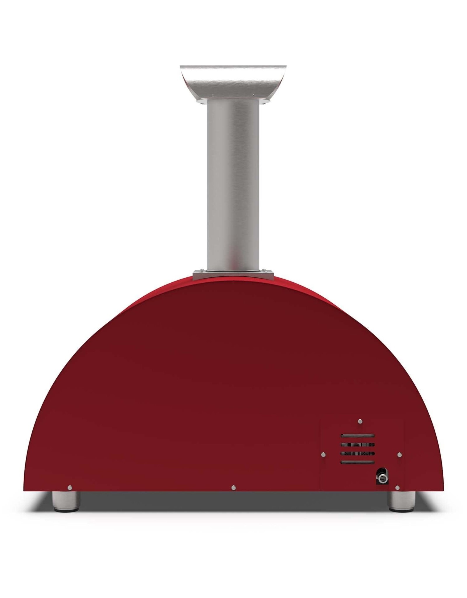 Alfa Pizza Ovens Alfa Moderno 2 Pizze Outdoor Wood Pizza Oven - Antique Red - FXMD-2P-LROA