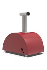 Alfa Pizza Ovens Alfa 2 Pizze - Wood - Antique Red - FXMD-2P-LROA
