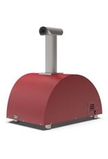 Alfa Pizza Ovens Alfa 2 Pizze - Wood - Antique Red - FXMD-2P-LROA