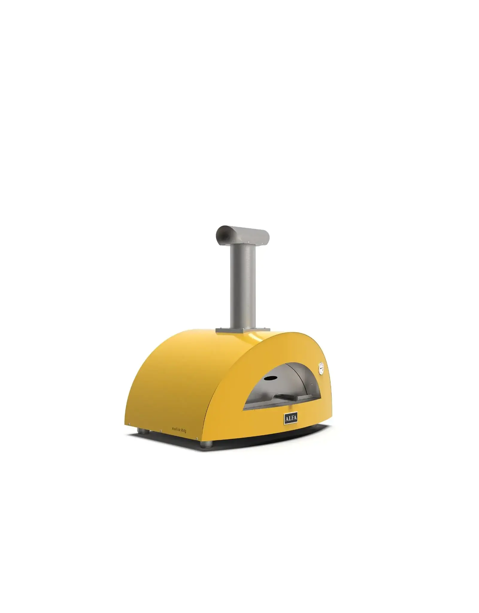 Alfa Pizza Ovens Alfa 2 Pizze Wood-Fired Pizza Oven Top Only - Fire Yellow - FXMD-2P-LGIA