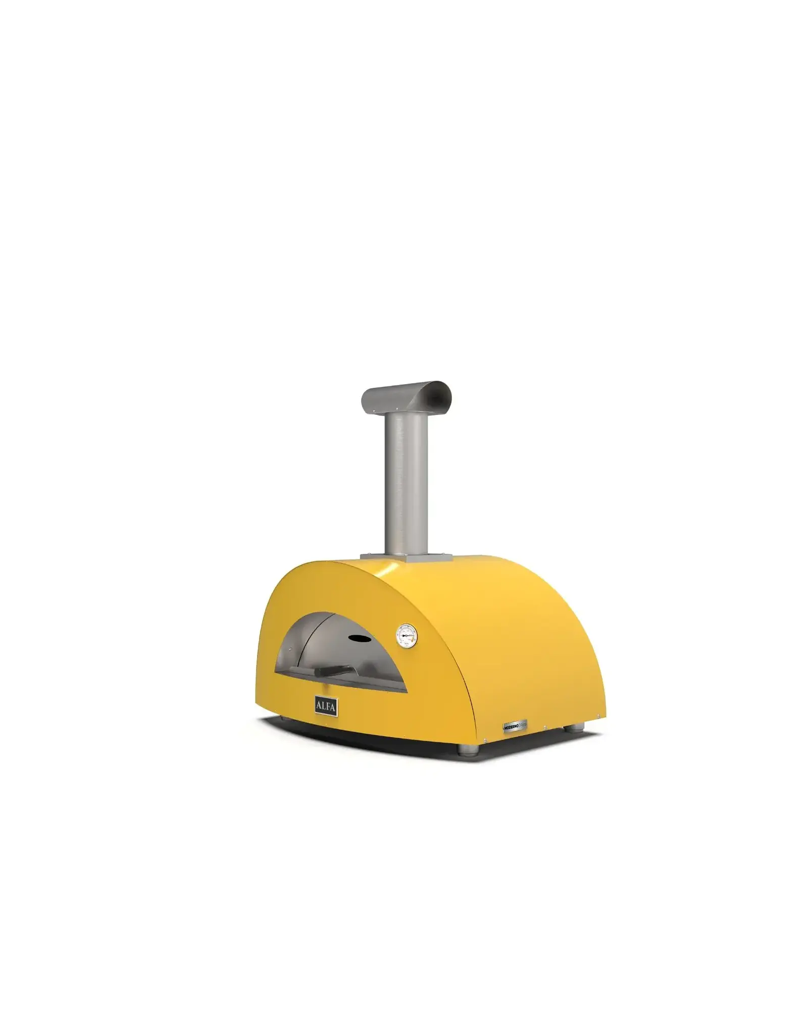 Alfa Pizza Ovens Alfa 2 Pizze Wood-Fired Pizza Oven Top Only - Fire Yellow - FXMD-2P-LGIA