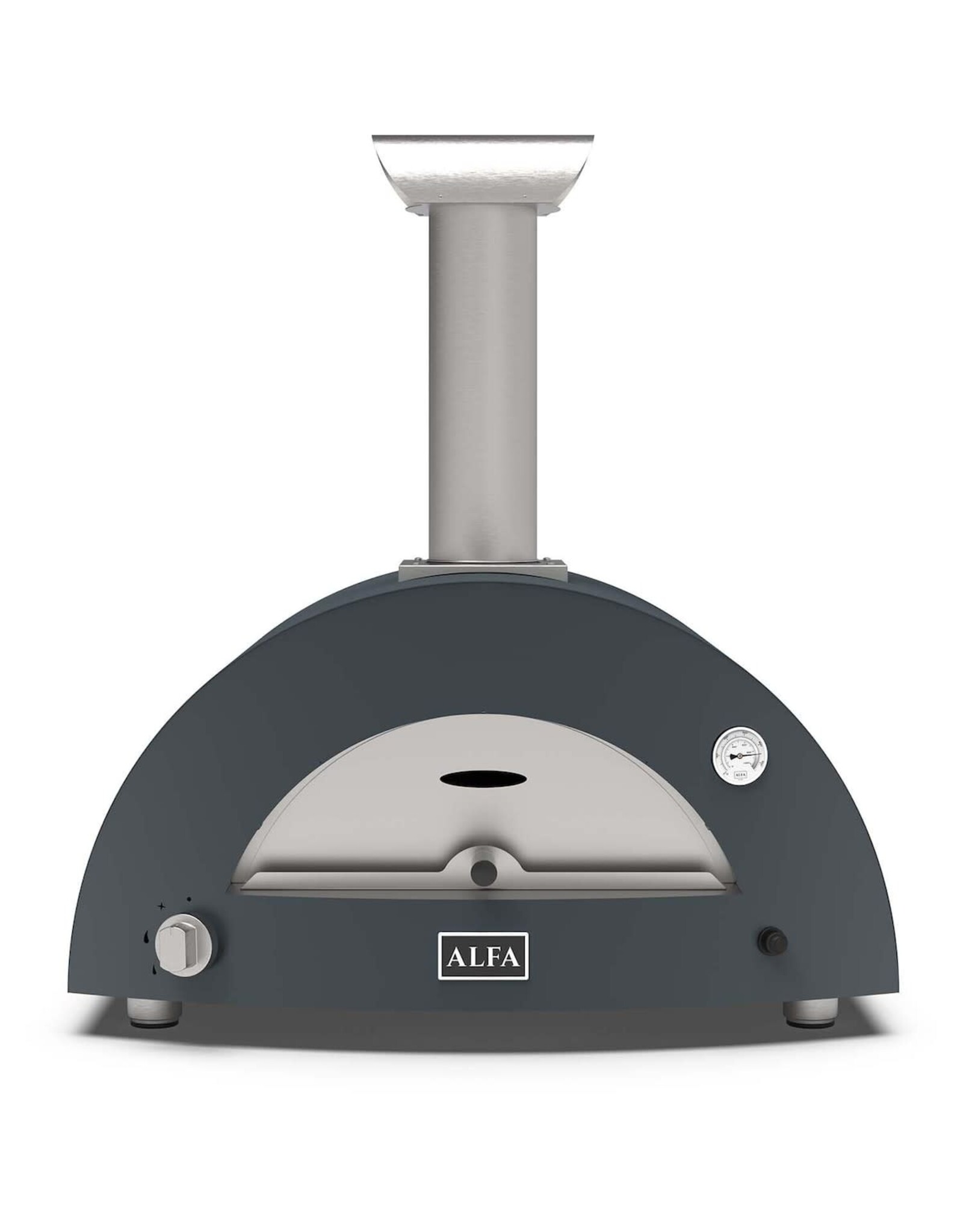 Alfa Pizza Ovens Alfa 2 Pizze - Wood - Anthracite Grey - FXMD-2P-LGRIA