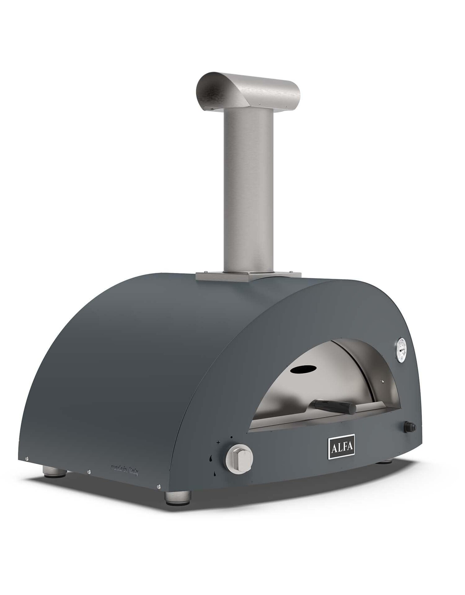 Alfa Pizza Ovens Alfa 2 Pizze - Wood - Anthracite Grey - FXMD-2P-LGRIA