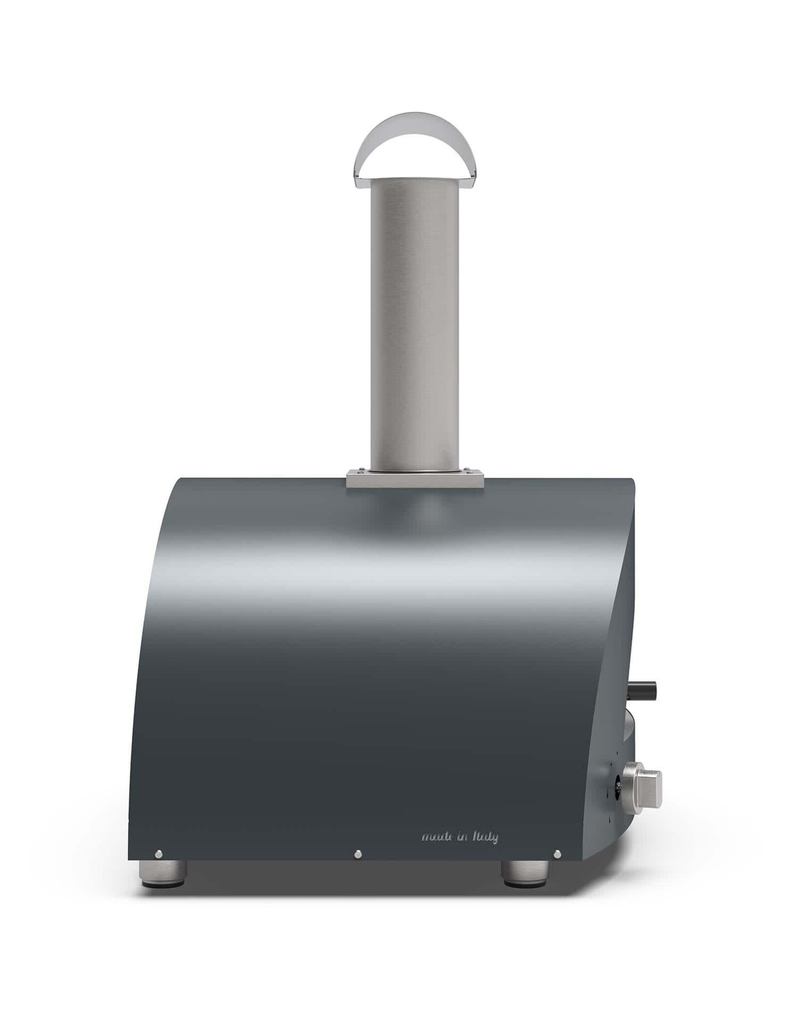 Alfa Pizza Ovens Alfa Moderno 2 Pizze 38-Inch Wood-Fired Pizza Oven - Anthracite Grey - FXMD-2P-LGRIA