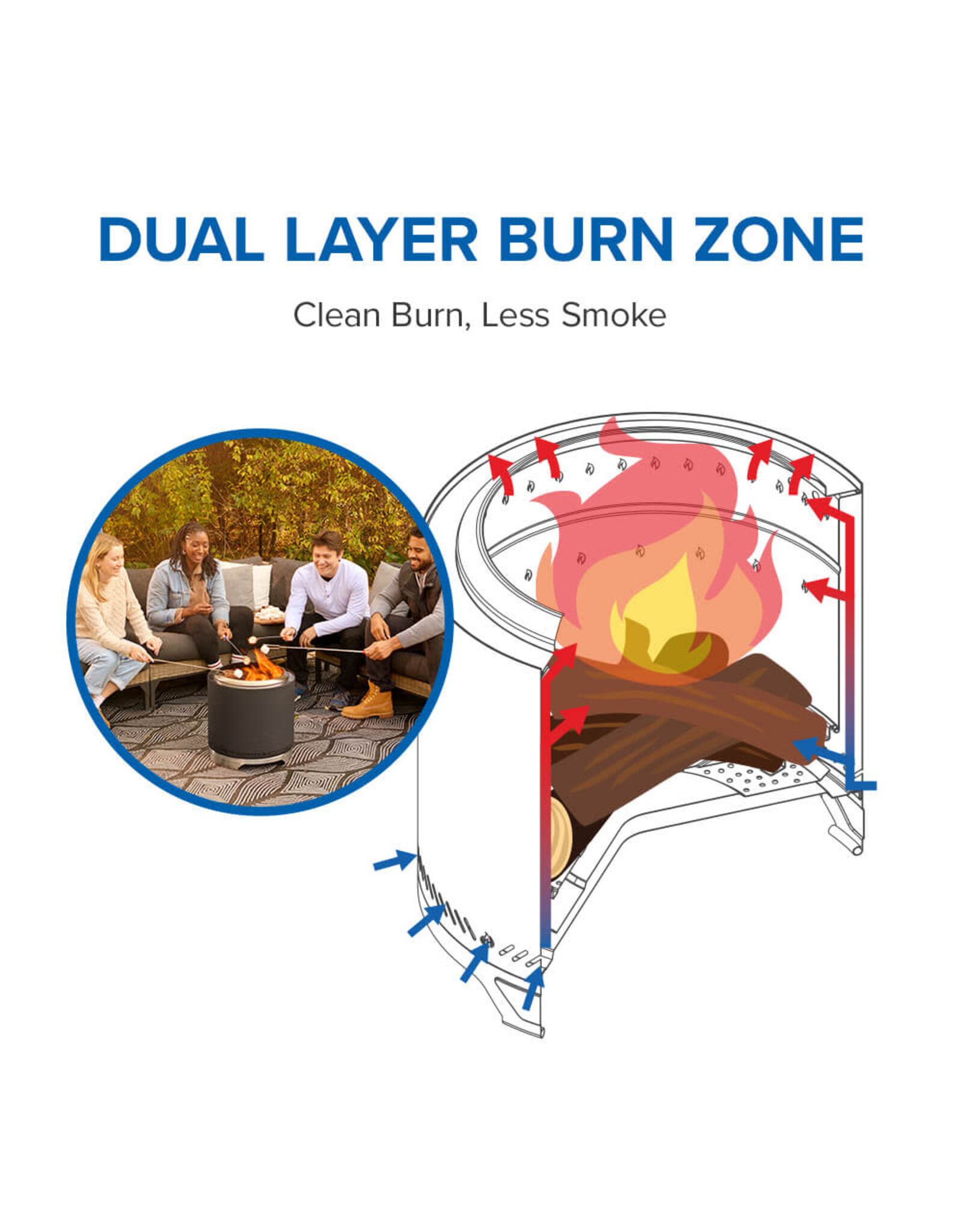 Napoleon Napoleon Timberwolf 18" Stainless Steel Fire Pit - NWFPMTI-PHM