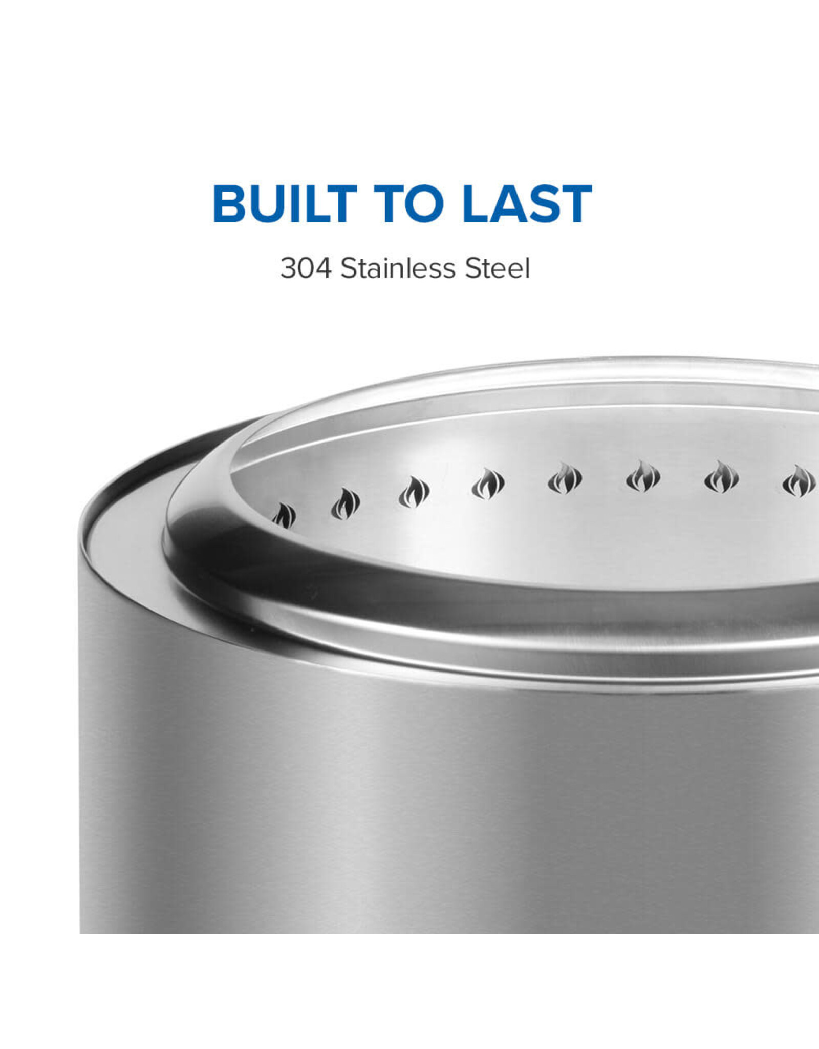 Napoleon Napoleon Timberwolf 18" Stainless Steel Fire Pit - NWFPMTI-SS