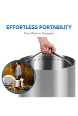 Napoleon Napoleon Timberwolf 18" Stainless Steel Fire Pit - NWFPMTI-SS Napoleon Napoleon Timberwolf 18" Stainless Steel Fire Pit - NWFPMTI-SS