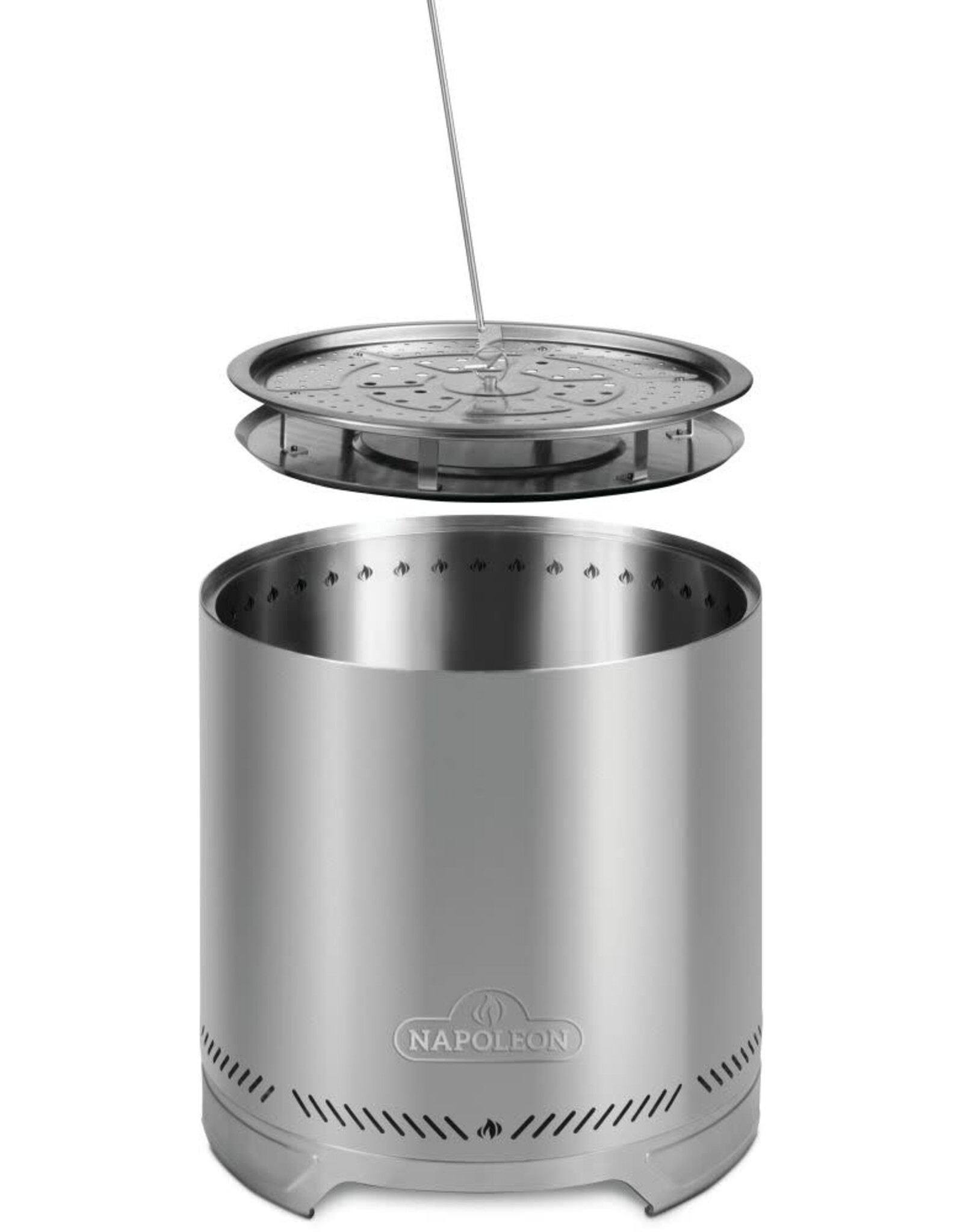 Napoleon Napoleon Timberwolf 18" Stainless Steel Fire Pit - NWFPMTI-SS