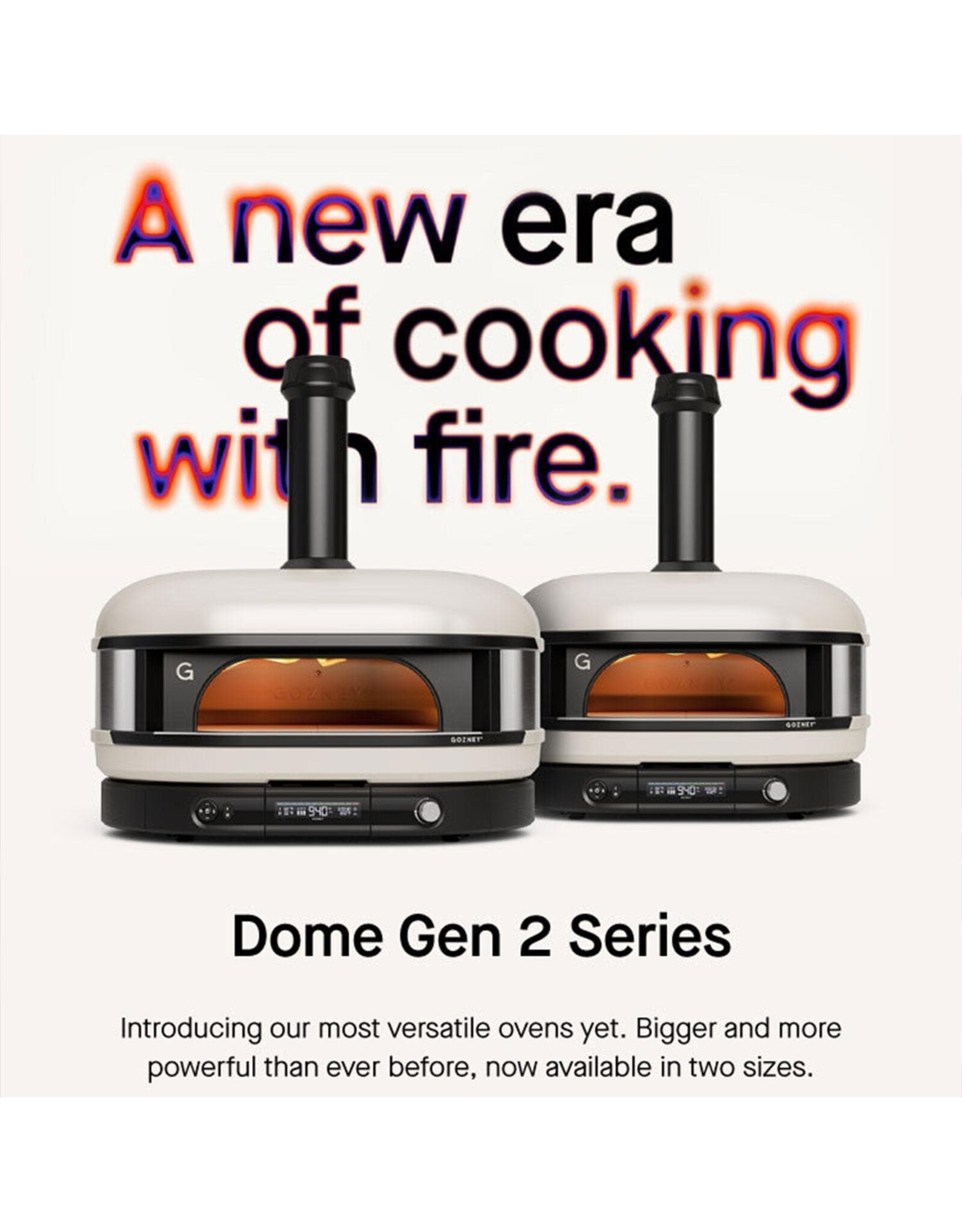 Gozney Gozney Dome Gen 2 Propane Pizza Oven - Bone White - GMPBNUS1625
