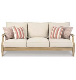 Ashley Furniture Ashley Furniture by Signature Design - Clare View Sofa With Cushion in Beige - P801-838