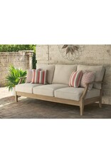 Ashley Furniture Ashley Furniture by Signature Design - Clare View Sofa With Cushion in Beige - P801-838