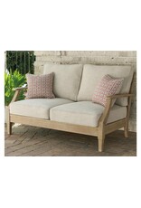 Ashley Furniture Ashley Furniture by Signature Design - Clare View Loveseat W/Cushion in Beige - P801-835