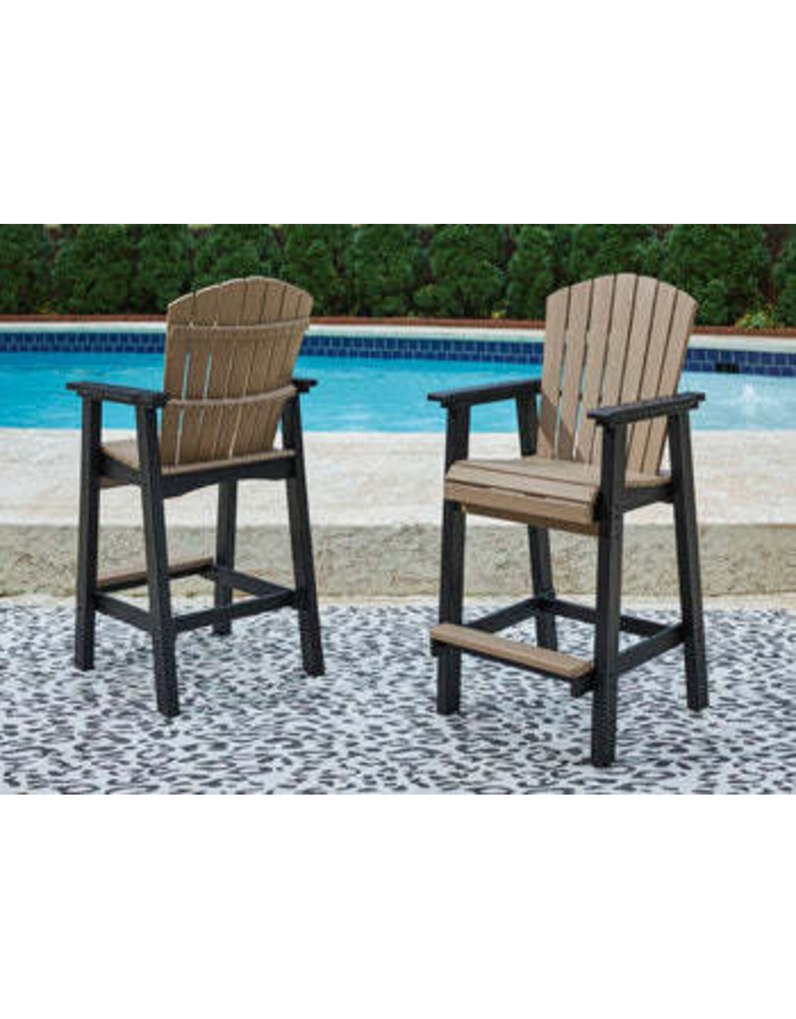 Ashley Furniture Ashley Furniture - Fairen Trail Outdoor Barstool (Set of 2)  - P211-130