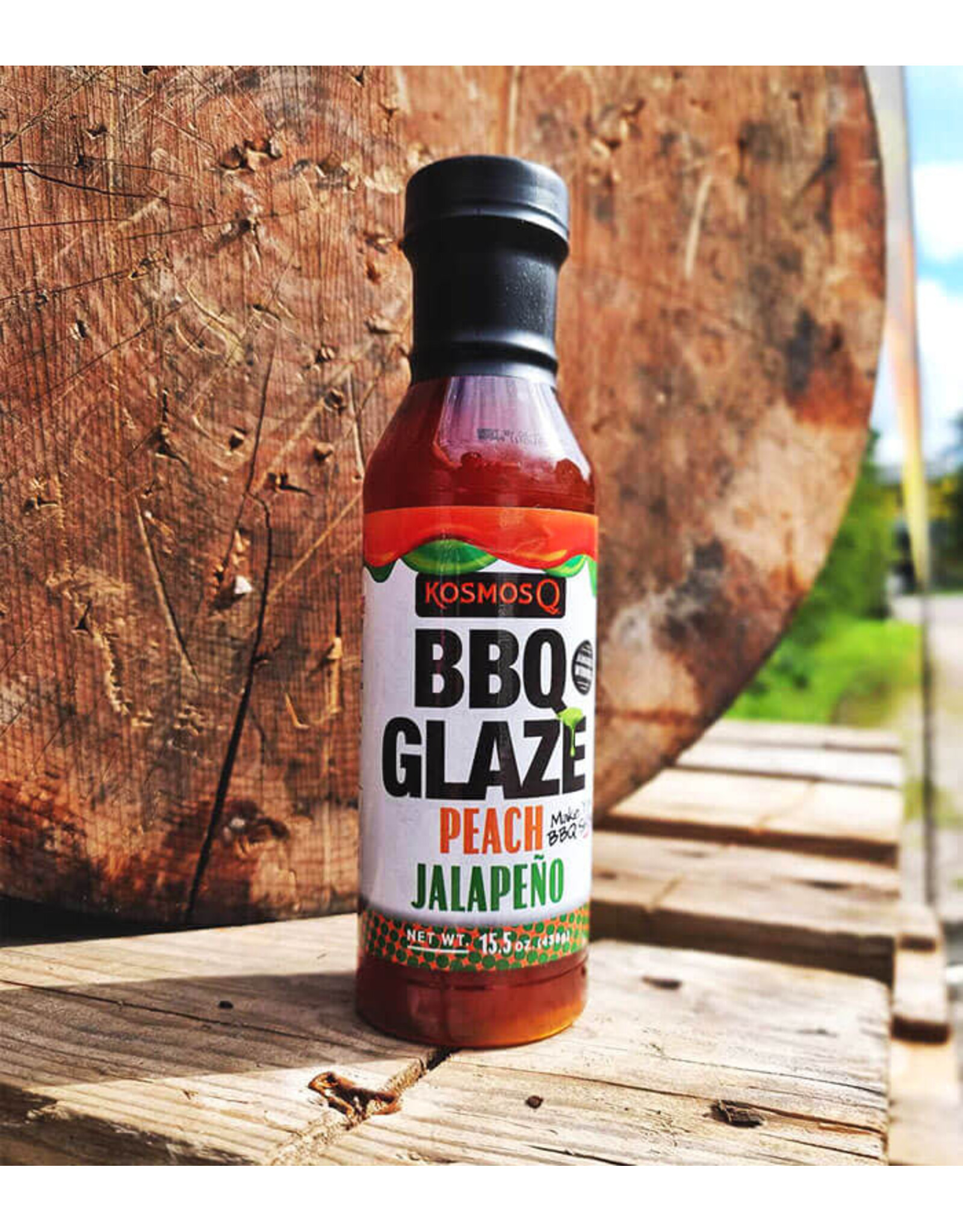 Kosmos Kosmos Peach Jalapeno BBQ Glaze KOS-PCHJALA