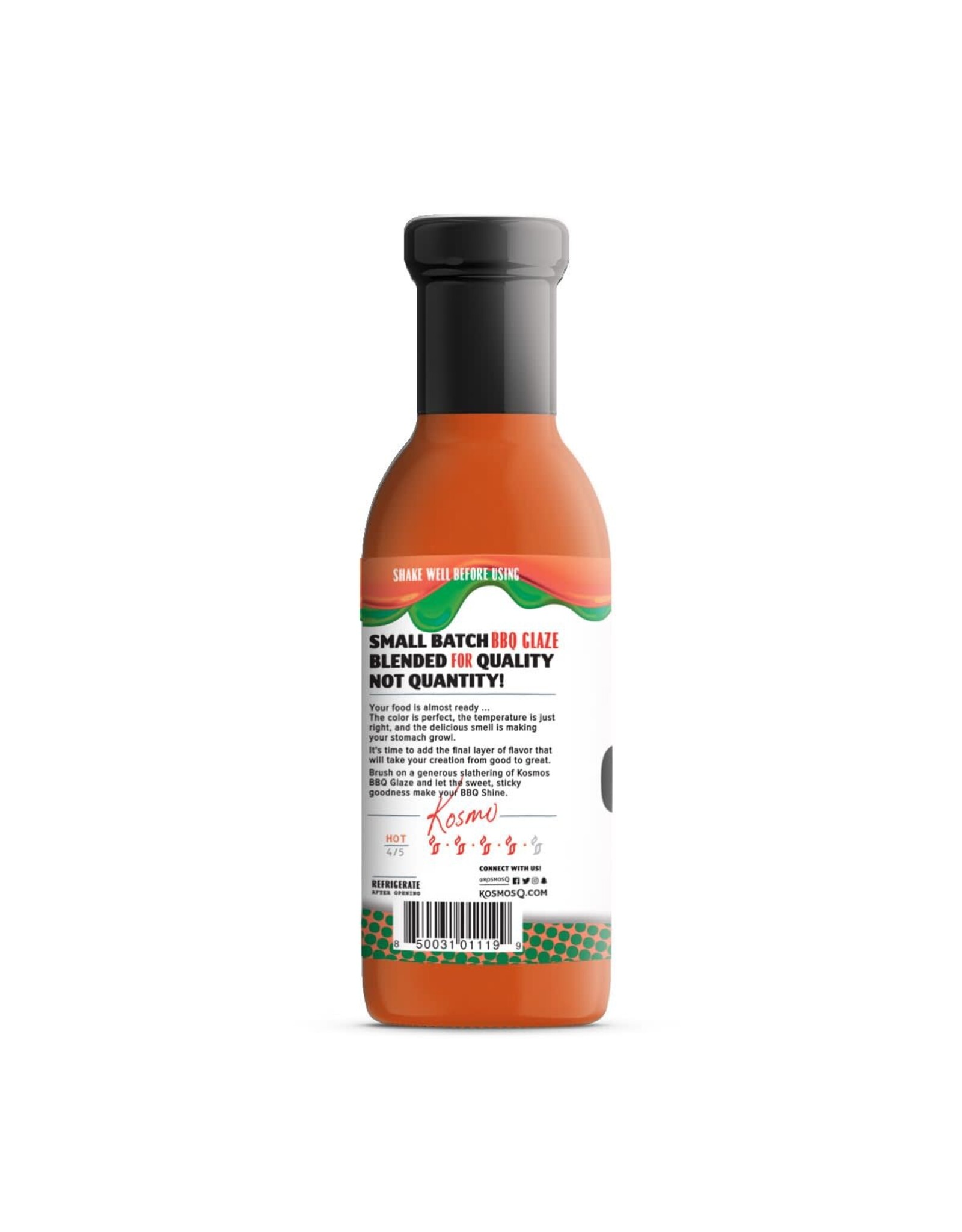 Kosmos Kosmos Peach Jalapeno BBQ Glaze KOS-PCHJALA
