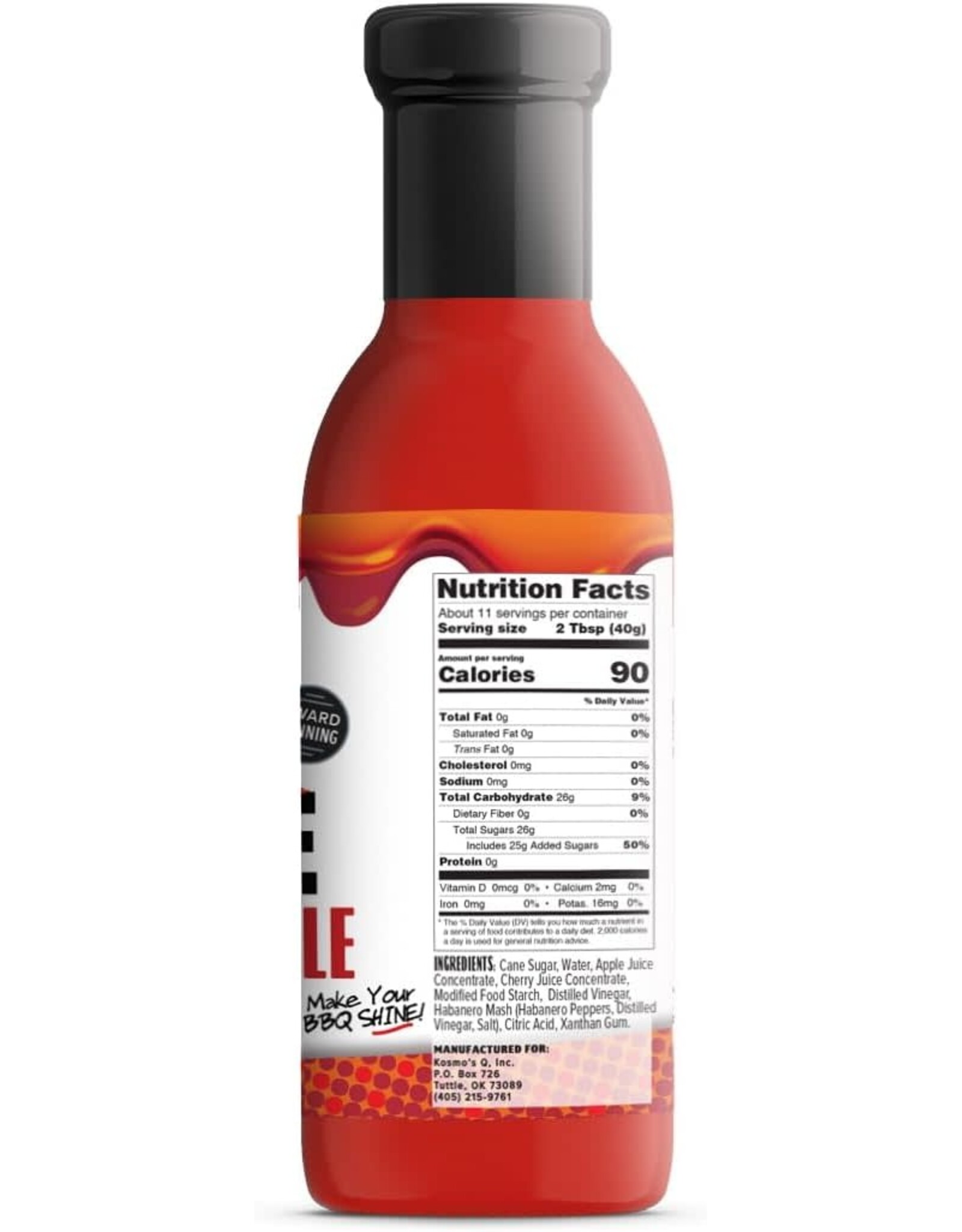 Kosmos Kosmos Cherry Apple Habanero BBQ Glaze - KOS-CAH