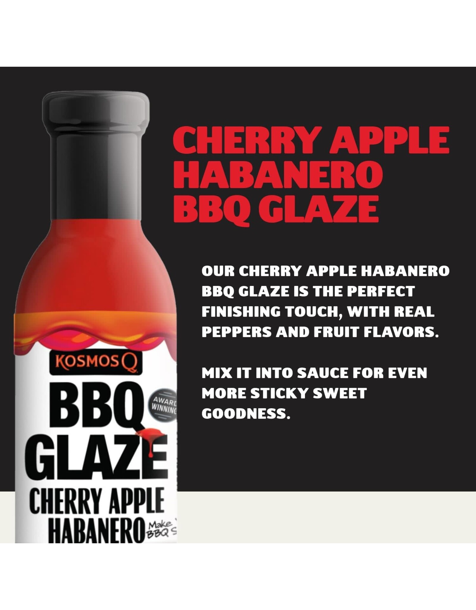 Kosmos Kosmos Cherry Apple Habanero BBQ Glaze - KOS-CAH