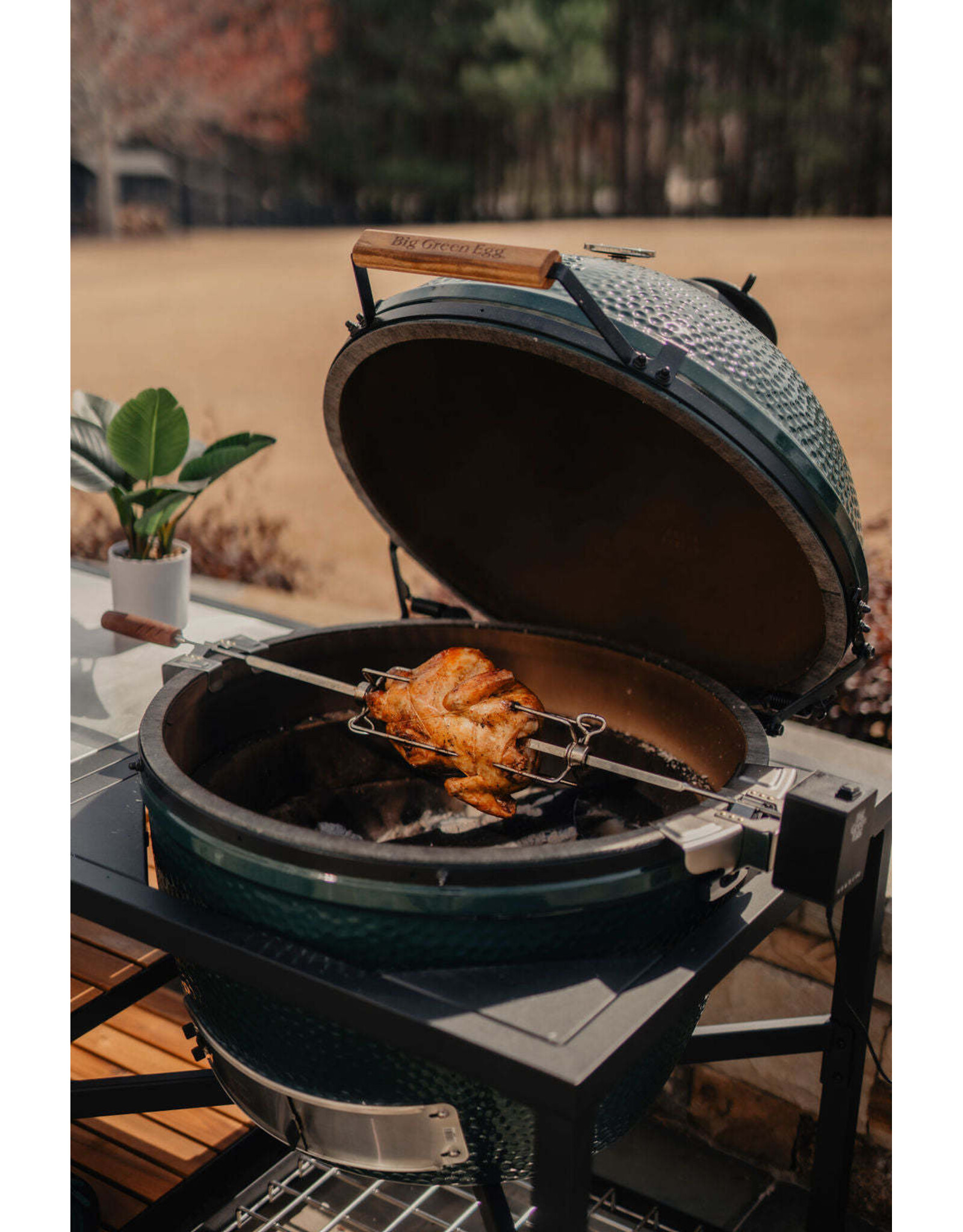Big Green Egg Big Green Egg Rotisserie Complete for XLarge EGG - 136503