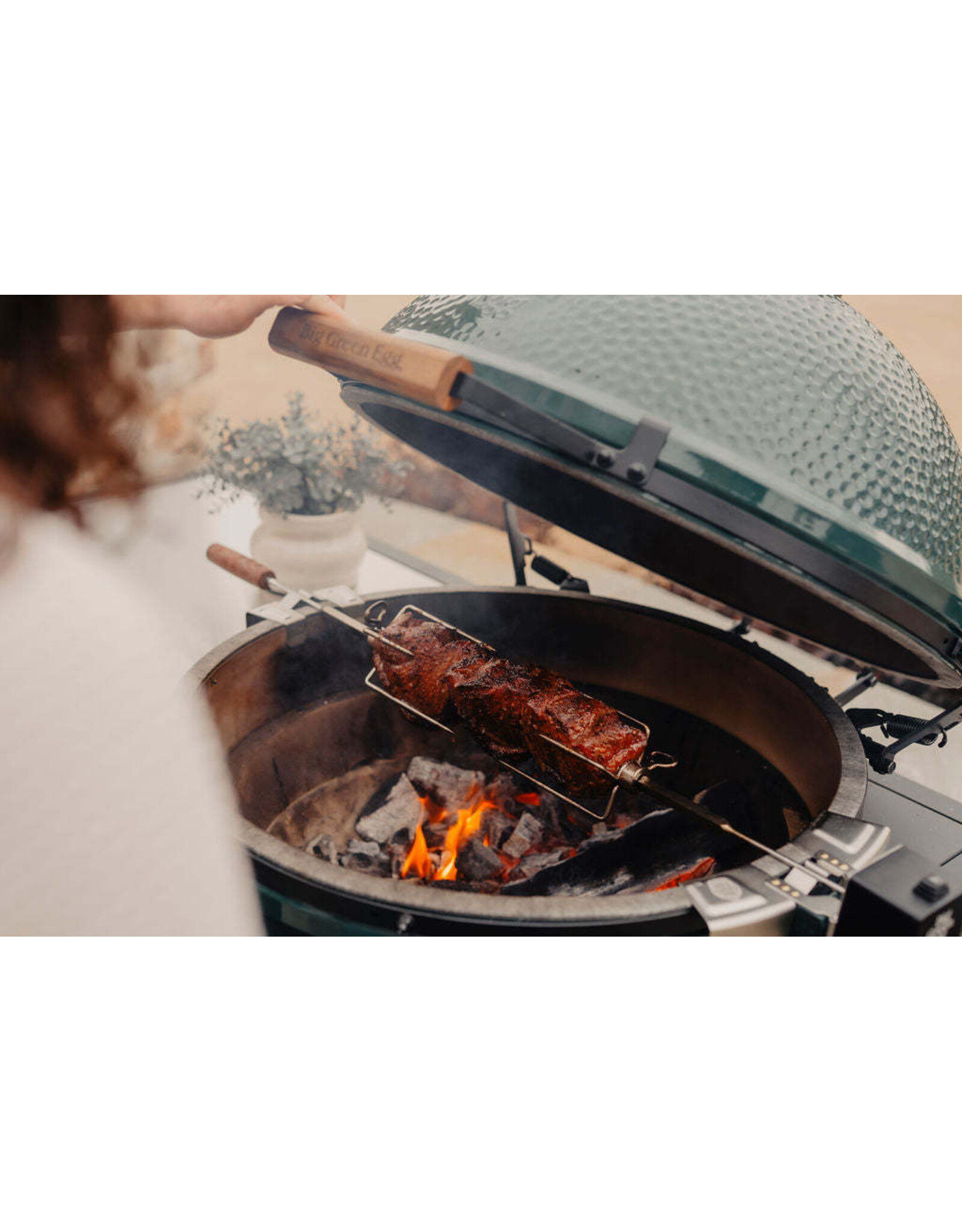 Big Green Egg Big Green Egg Rotisserie Kit for XL Kamado Grill - 136503