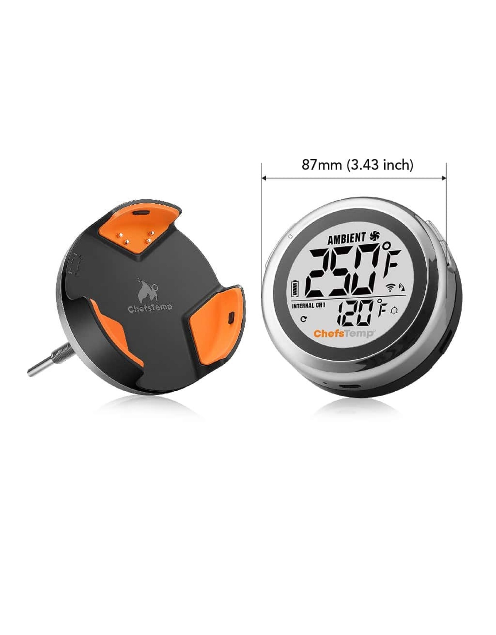 ChefsTemp ChefsTemp ProTemp S1 Smart Grill Gauge for Big Green Egg Only - PROTEMPS1BGE