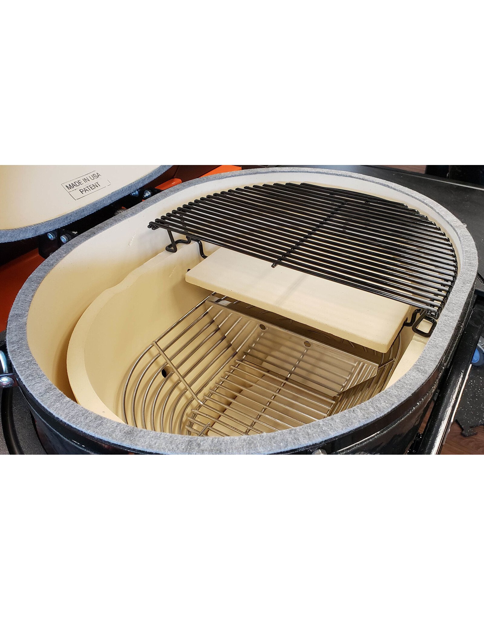 Kick Ash Basket Kick Ash Basket For X-Large Primo Oval Grill - KAB-OX-SS